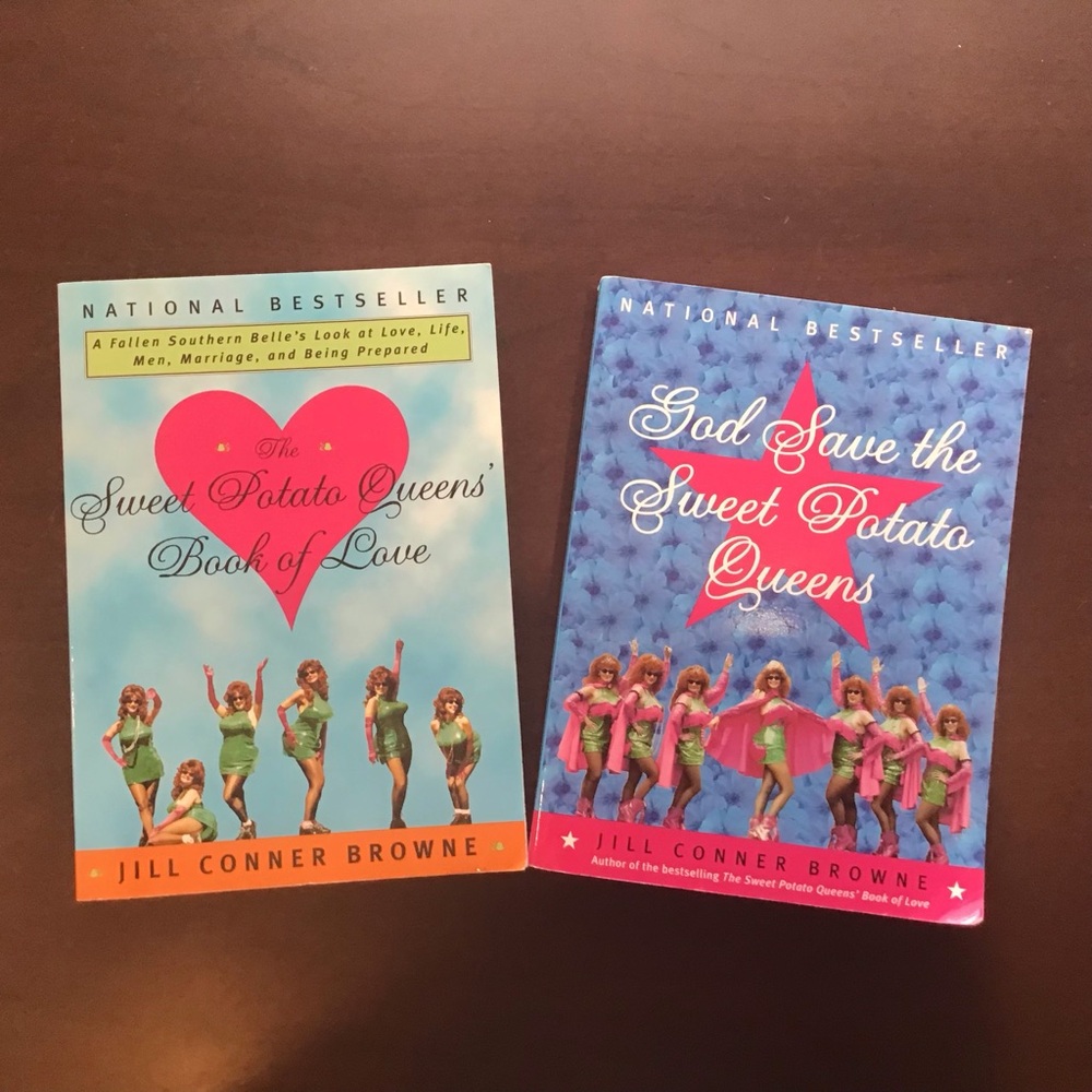 2 Sweet Potato Queen Books by Jill Conner Browne